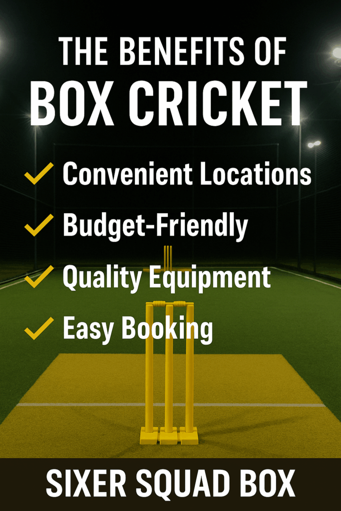 Indoor box cricket batsman playing inside a netted arena beside a traditional cricket bowler delivering on an outdoor field.”